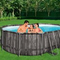 Basen ogrodowy stelażowy 610 x 366 x 122 cm 18w1 Bestway 5611R Bestway