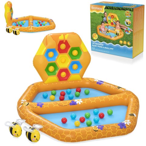 Plac zabaw dmuchany Pszczółki 127 x 119 x 61 cm Bestway 52639 Bestway