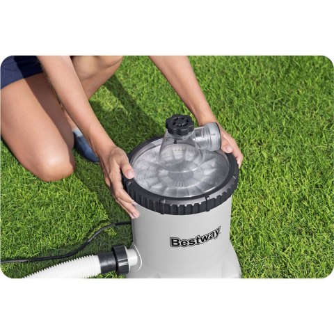 Pompa filtrująca do basenu 5678 l/h + kulki filtrujące Bestway 58870 Bestway