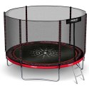 Trampolina ogrodowa 8ft/252cm z siatką zewnętrzną i drabinką Neo-Sport