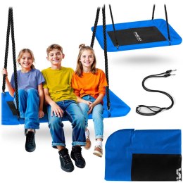 Huśtawka bocianie gniazdo prostokątna Neo-Sport Swingo 110 x 70 cm
