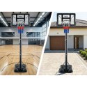 Kosz do koszykówki regulowany 135-300cm stabilny duży Neo-Sport NS-282
