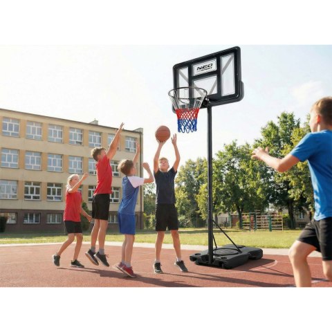Kosz do koszykówki regulowany 135-300cm stabilny duży Neo-Sport NS-282