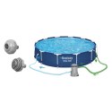 Basen ogrodowy stelażowy 366 x 76 cm 16w1 Bestway 56681 Bestway