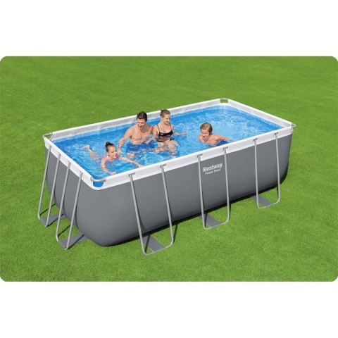 Basen ogrodowy stelażowy 412x201x122 cm 17w1 Bestway 56456N Bestway