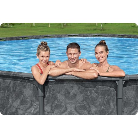 Basen ogrodowy stelażowy 610 x 132 cm 11w1 Bestway 561KE Bestway