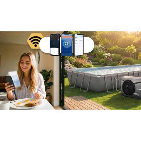 Pompa ciepła do basenu spa podgrzewacz wody 10kw Humberg HM-912 Humberg