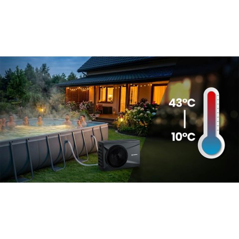 Pompa ciepła do basenu spa podgrzewacz wody 10kw Humberg HM-912 Humberg