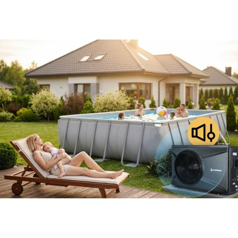 Pompa ciepła do basenu spa podgrzewacz wody 10kw Humberg HM-912 Humberg