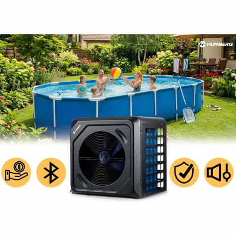Pompa ciepła do basenu spa podgrzewacz wody 3kw Humberg HM-911 Humberg