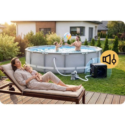Pompa ciepła do basenu spa podgrzewacz wody 3kw Humberg HM-911 Humberg