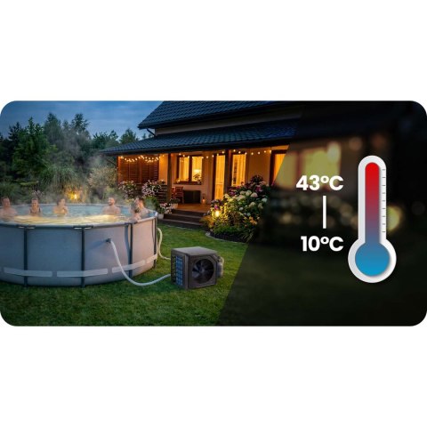 Pompa ciepła do basenu spa podgrzewacz wody 3kw Humberg HM-911 Humberg