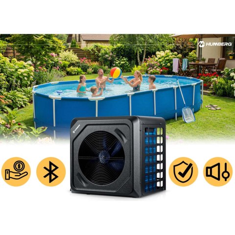 Pompa ciepła do basenu spa podgrzewacz wody 5kw Humberg HM-910 Humberg