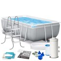 Basen ogrodowy stelażowy 300 x 175 x 80 cm zestaw 10w1 INTEX 26784 INTEX