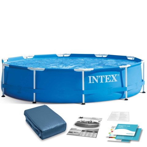 Basen ogrodowy stelażowy 305 x 76 cm zestaw 2w1 INTEX 28200 INTEX