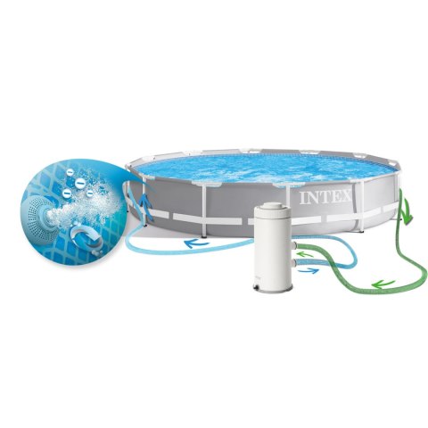 Basen ogrodowy stelażowy 366x76 16w1 INTEX 26712 INTEX