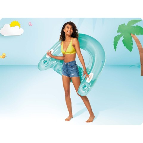 Fotel do pływania z uchwytami 147 x 99 cm INTEX 58859 niebieski INTEX