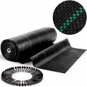 Agrotkanina ogrodowa 1,6 m x 100 m 90 g/m2 + 100 szpilek Plonos - czarna