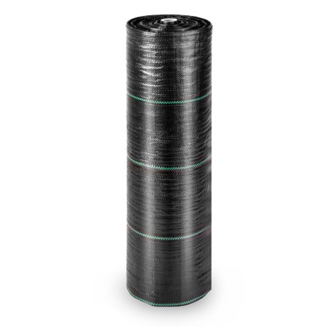 Agrotkanina ogrodowa 1,6 m x 50 m 70 g/m2 + 50 szpilek Plonos - czarna