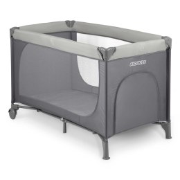 Łóżeczko turystyczne + materac + torba125 x 65 x 78 cm RK-240 jasno szare