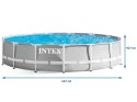 Basen ogrodowy stelażowy 457 x 107 cm zestaw 18w1 INTEX 26724 INTEX