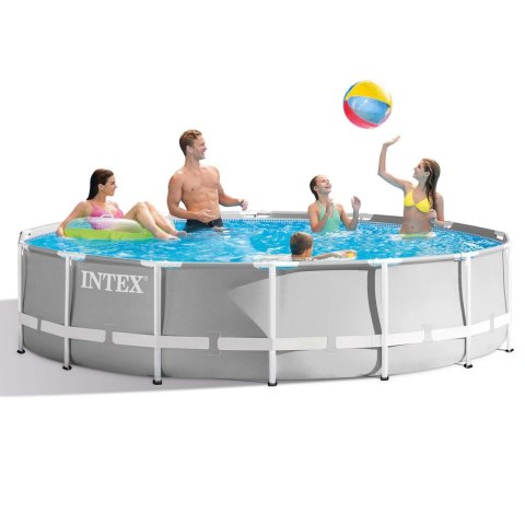 Basen ogrodowy stelażowy 427 x 107 x 107 cm zestaw 21w1 INTEX 26720 INTEX