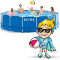 Basen ogrodowy stelażowy 457 x 122 cm 21w1 INTEX 28242 INTEX