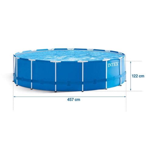 Basen ogrodowy stelażowy 457 x 122 cm 21w1 INTEX 28242 INTEX