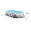 Basen prostokątny 503x274x122cm 21w1 INTEX 26796 INTEX