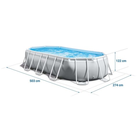 Basen prostokątny 503x274x122cm 21w1 INTEX 26796 INTEX