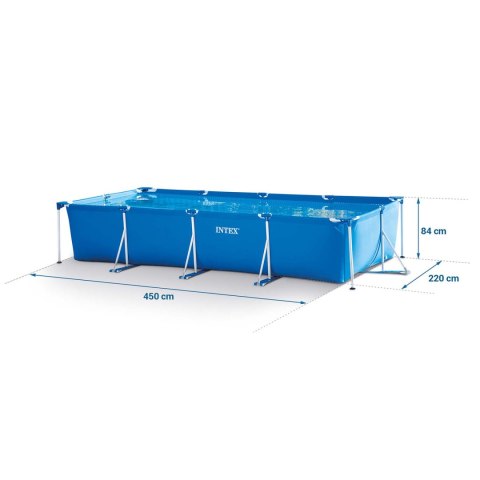 Basen stelażowy 450x220x84cm 10w1 Intex 28274 INTEX