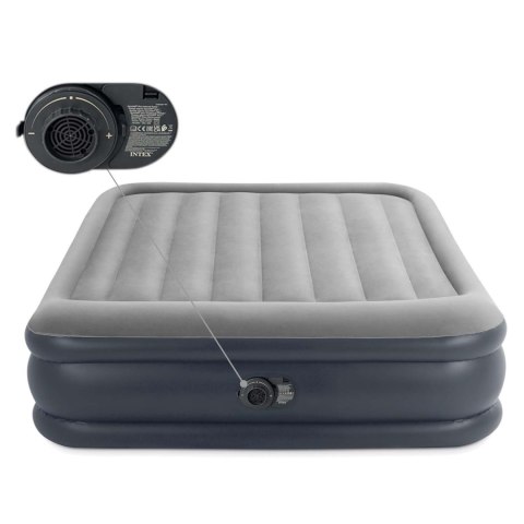 Materac dmuchany 203x152x42 cm z wbudowaną pompką elektryczną INTEX 64136ND INTEX