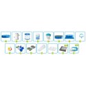 Basen ogrodowy stelażowy 305 x 76 cm 15w1 INTEX 28202 + maszynka do baniek GRATIS INTEX