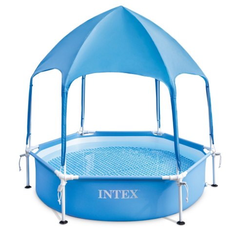 Basen stelażowy dla dzieci z daszkiem 183 x 38 cm INTEX 28209 INTEX