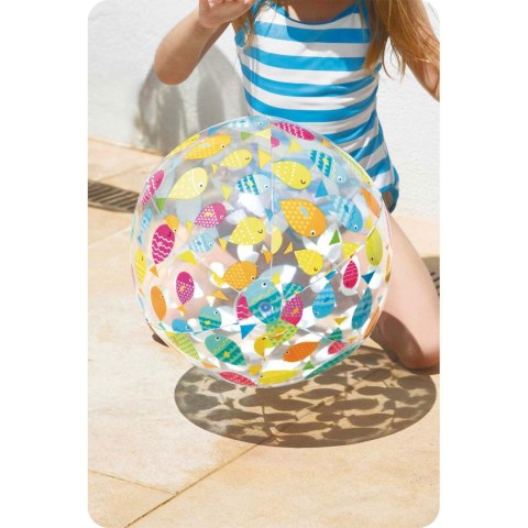 Dmuchana piłka plażowa wesołe rybki 51 cm INTEX 59040 INTEX