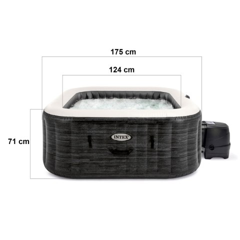 Dmuchane SPA z hydromasażem 4 osobowe INTEX 28450 + Generator chloru INTEX