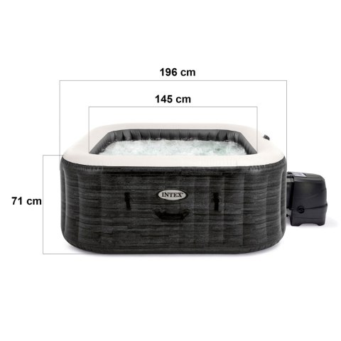 Dmuchane SPA z hydromasażem 6 osobowe INTEX 28452 Hydromasaż 28452NP LED APLIKACJA INTEX