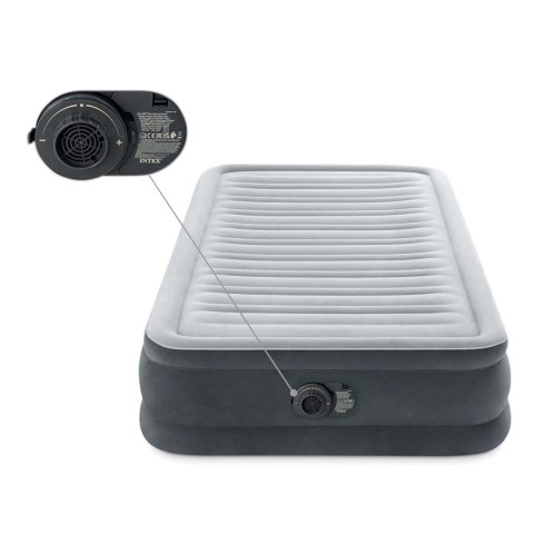 Materac dmuchany 191x99x33 cm z wbudowaną pompką elektryczną INTEX 67766ND INTEX
