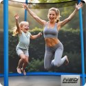 Trampolina ogrodowa 8ft/252cm siatka wewnętrzna i drabinką Neo-Sport