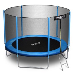 Trampolina ogrodowa 8ft/252cm siatka zewnętrzna i drabinką Neo-Sport