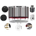 Trampolina ogrodowa 10ft/312cm z siatką zewnętrzną i drabinką Neo-Sport Neo-Sport
