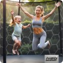 Trampolina ogrodowa 13ft/404cm z siatką wewnętrzną i drabinką Neo-Sport Neo-Sport