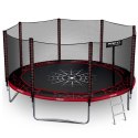 Trampolina ogrodowa 13ft/404cm z siatką zewnętrzną i drabinką Neo-Sport Neo-Sport