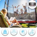 Trampolina ogrodowa 13ft/404cm z siatką zewnętrzną i drabinką Neo-Sport Neo-Sport