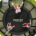 Trampolina ogrodowa 13ft/404cm z siatką zewnętrzną i drabinką Neo-Sport Neo-Sport