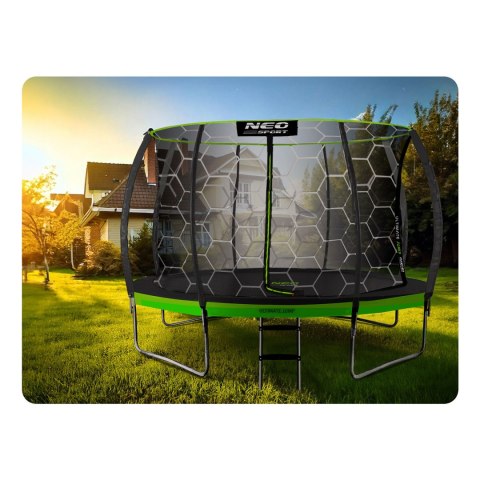 Trampolina ogrodowa profilowana 14ft/435cm z siatką wewnętrzną Neo-Sport Neo-Sport