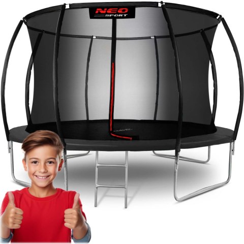 Trampolina ogrodowa profilowana 14ft/435cm z siatką wewnętrzną Neo-Sport Neo-Sport