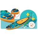 Deska SUP Aquasurf 320 x 84 x 15 cm Neo-Sport 170214 Neo-Sport