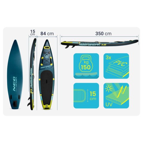 Deska SUP Reefbreak 350 x 81 x 15 cm Neo-Sport 170310 Neo-Sport