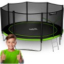 Trampolina ogrodowa 14ft/435cm z siatką zewnętrzną i drabinką Neo-Sport Neo-Sport